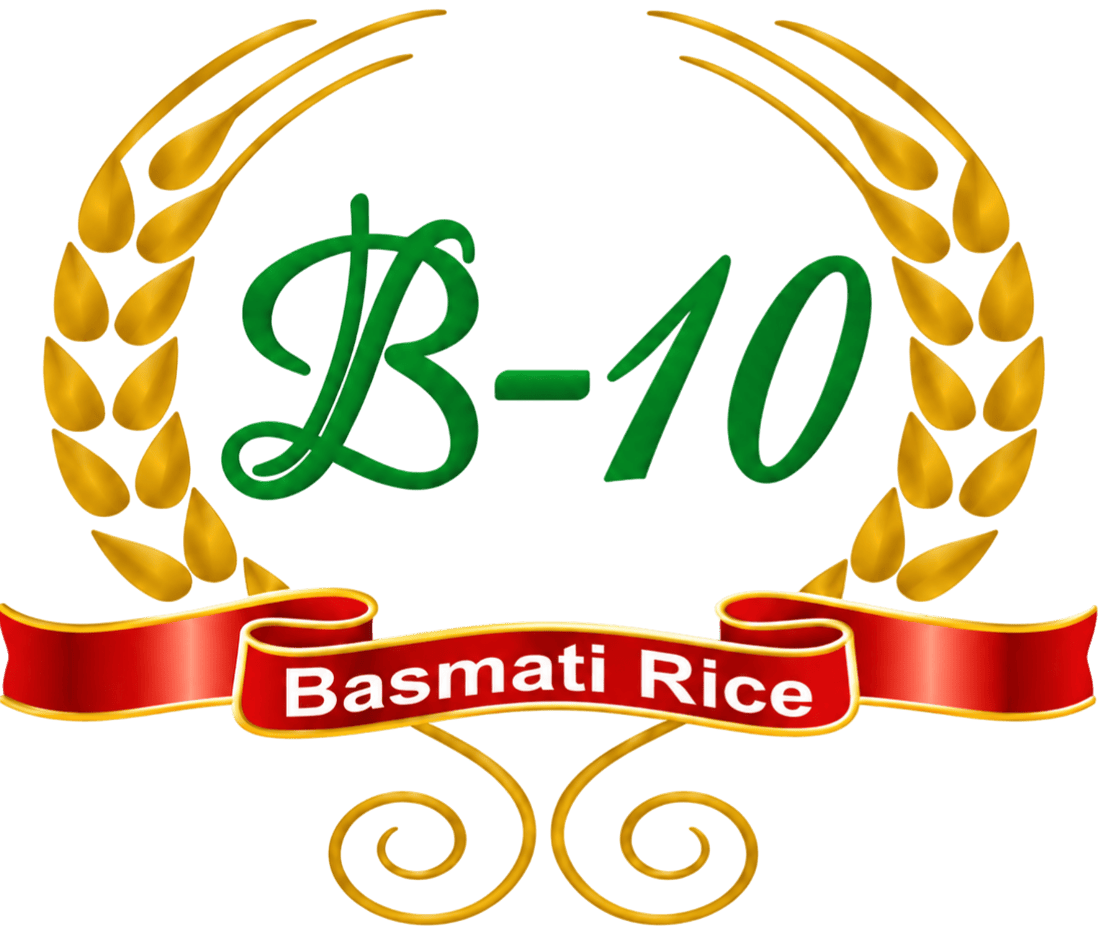 B-10 Basmati Rice Logo